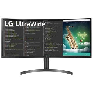 Ecran incurvé 35" LG UltraWide 35WN75CP-W UWQHD 100Hz